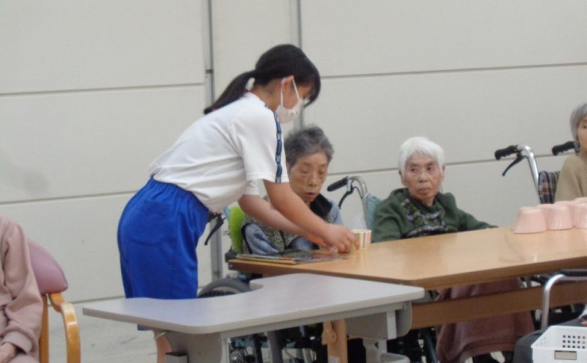 中学生が職業体験に！
