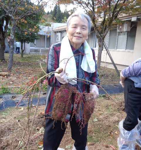 芋ほりをしました！
