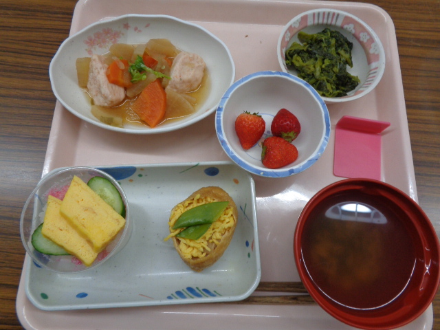 ひな祭り特別献立(^^♪